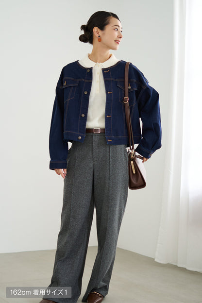 ストレッチデニムジャケット