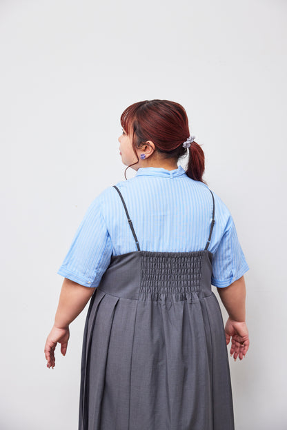Pleated Camisole Dress