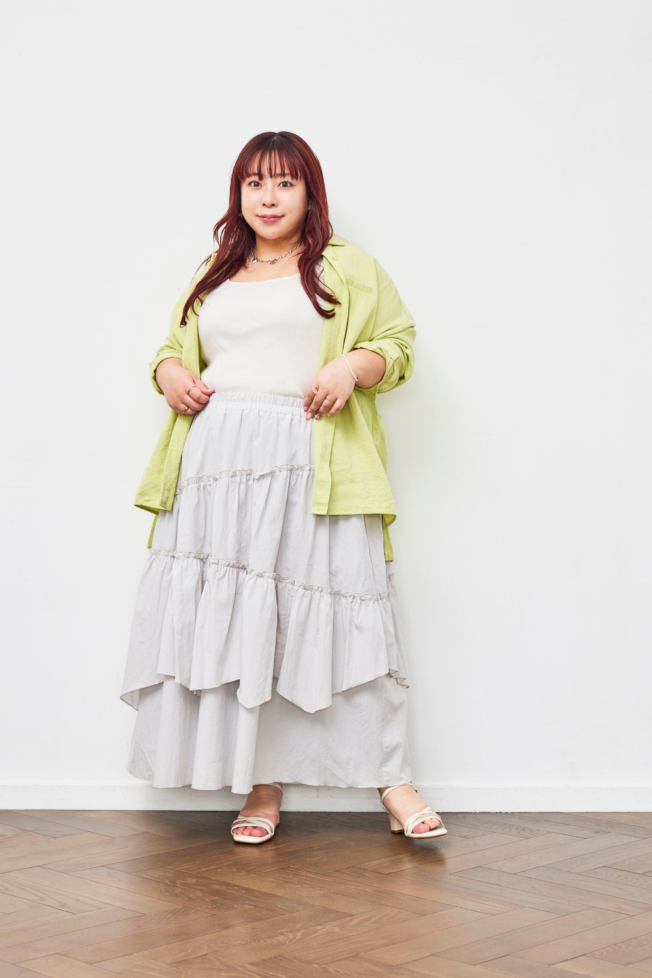 Asymmetrical Tiered Skirt – Moturé