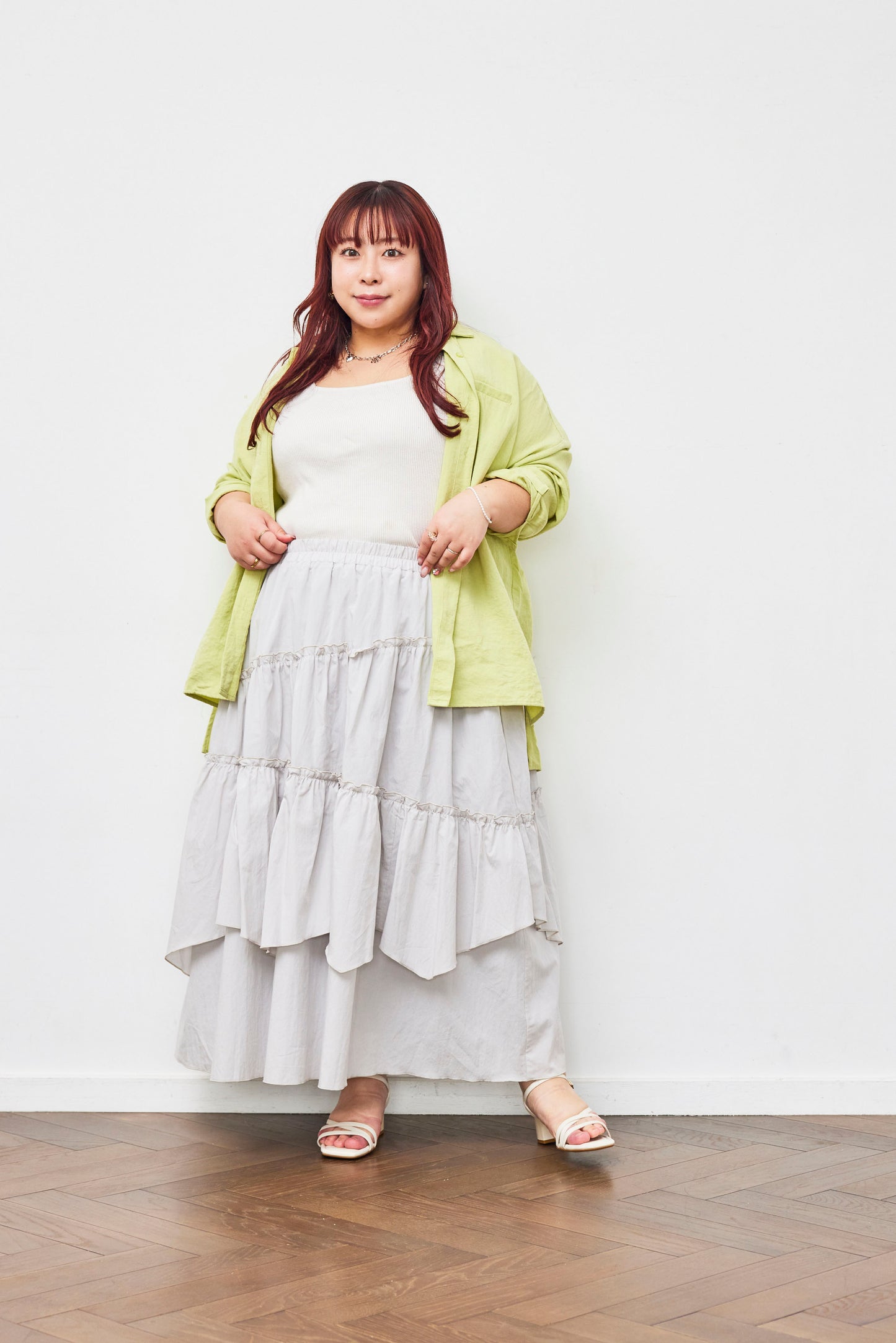 Asymmetrical Tiered Skirt