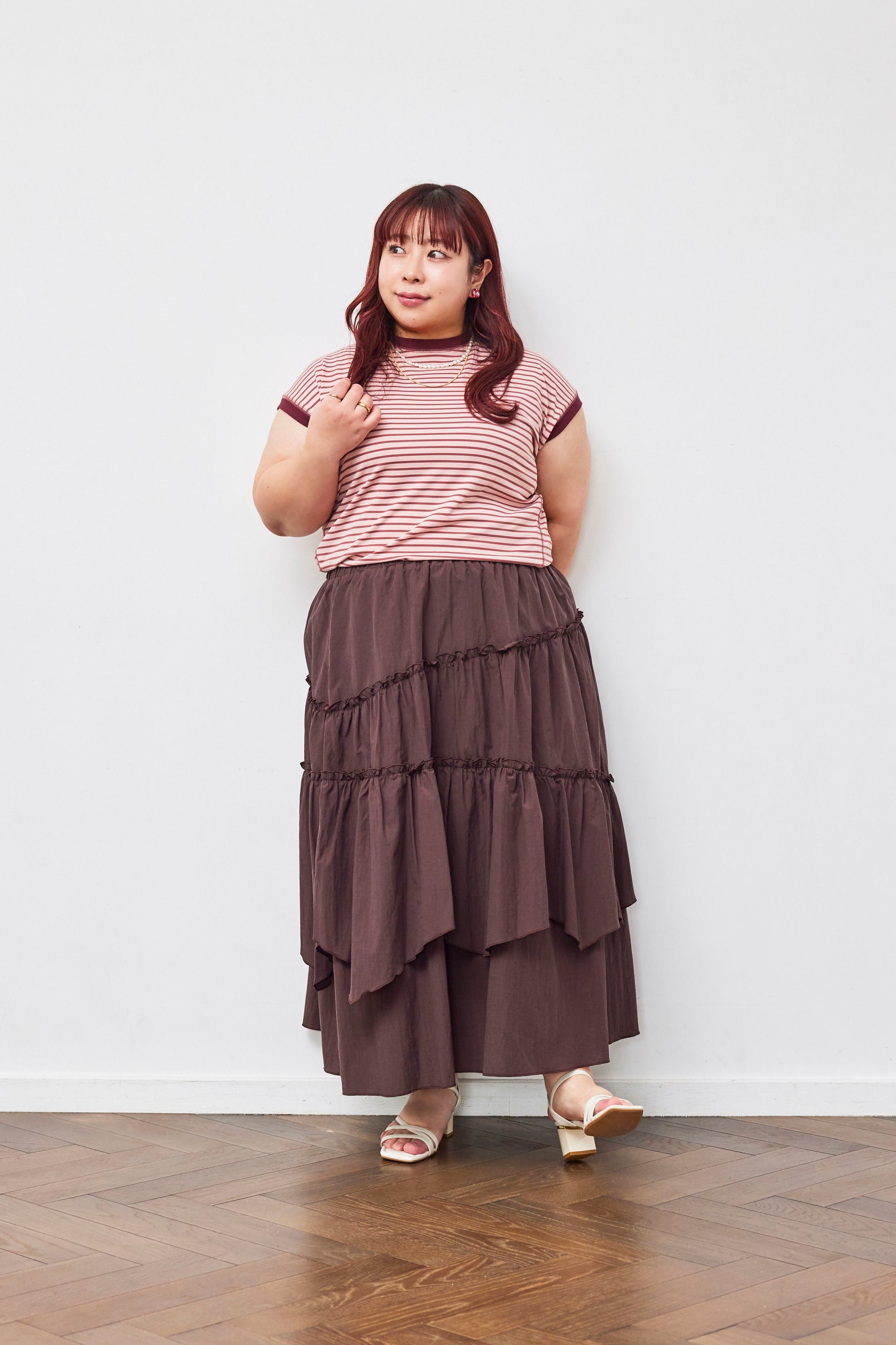 Asymmetrical Tiered Skirt – Moturé