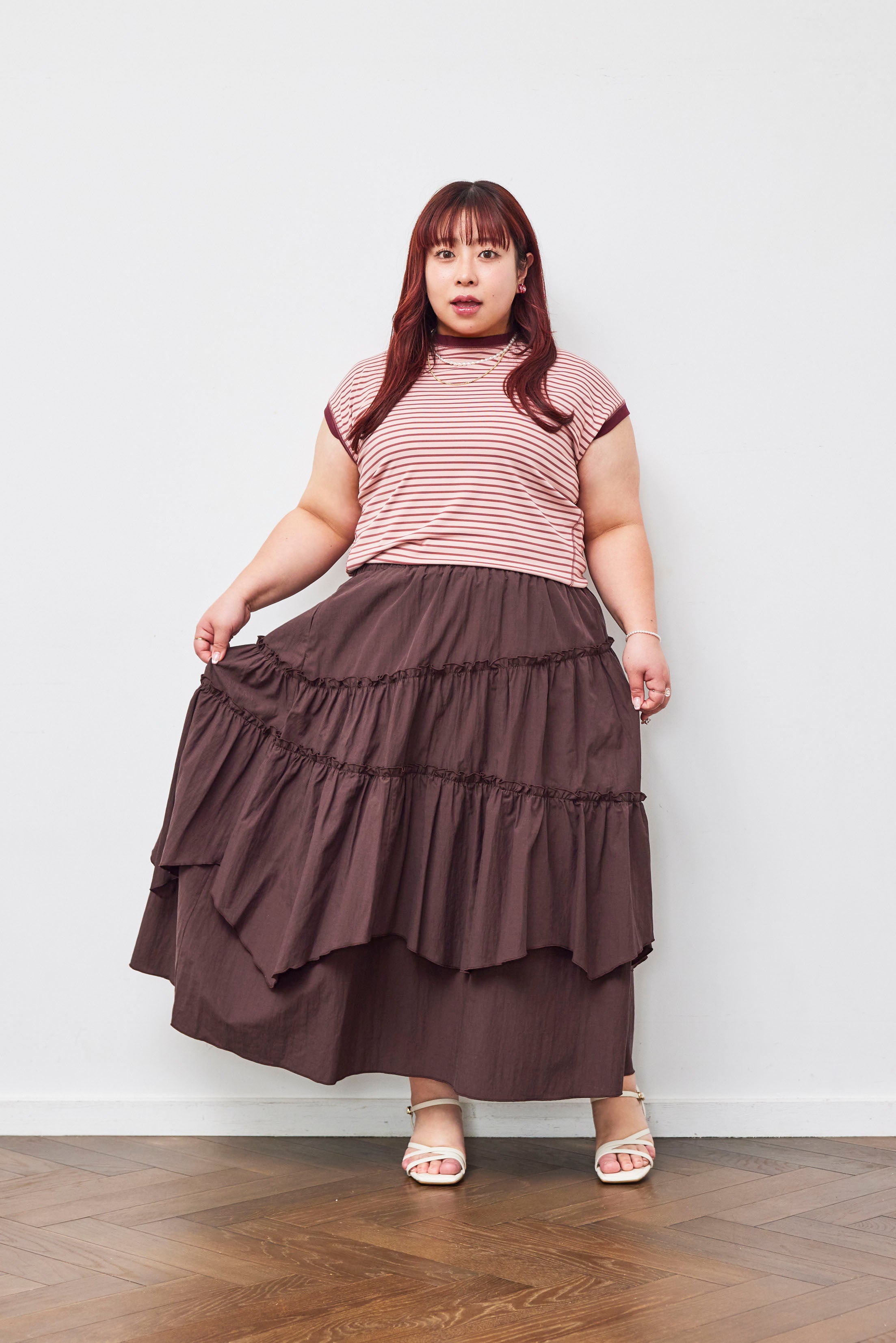 Asymmetrical Tiered Skirt – Moturé