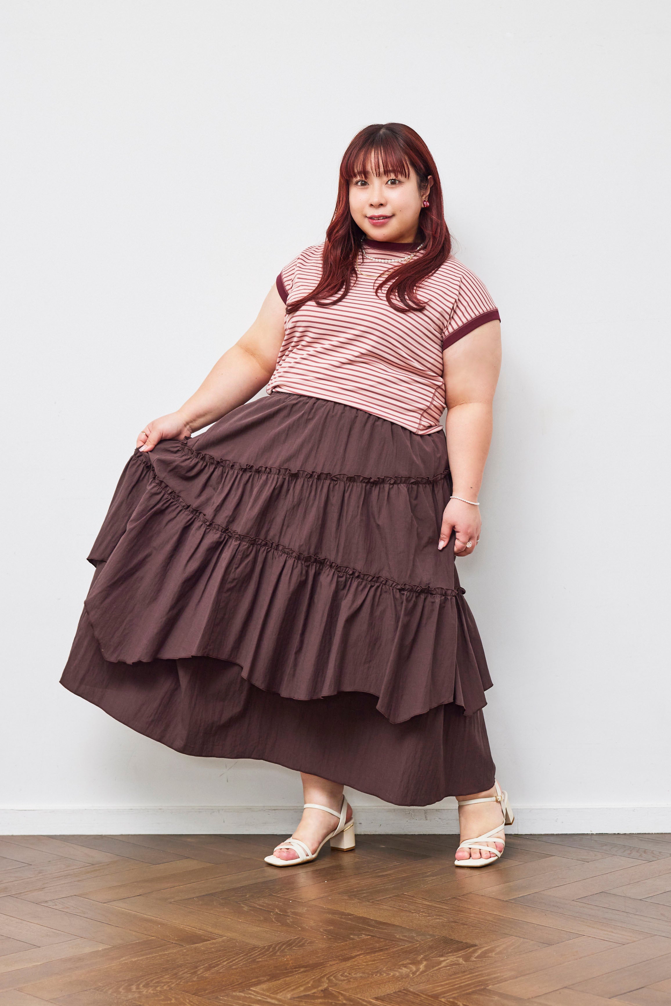 Asymmetrical Tiered Skirt – Moturé