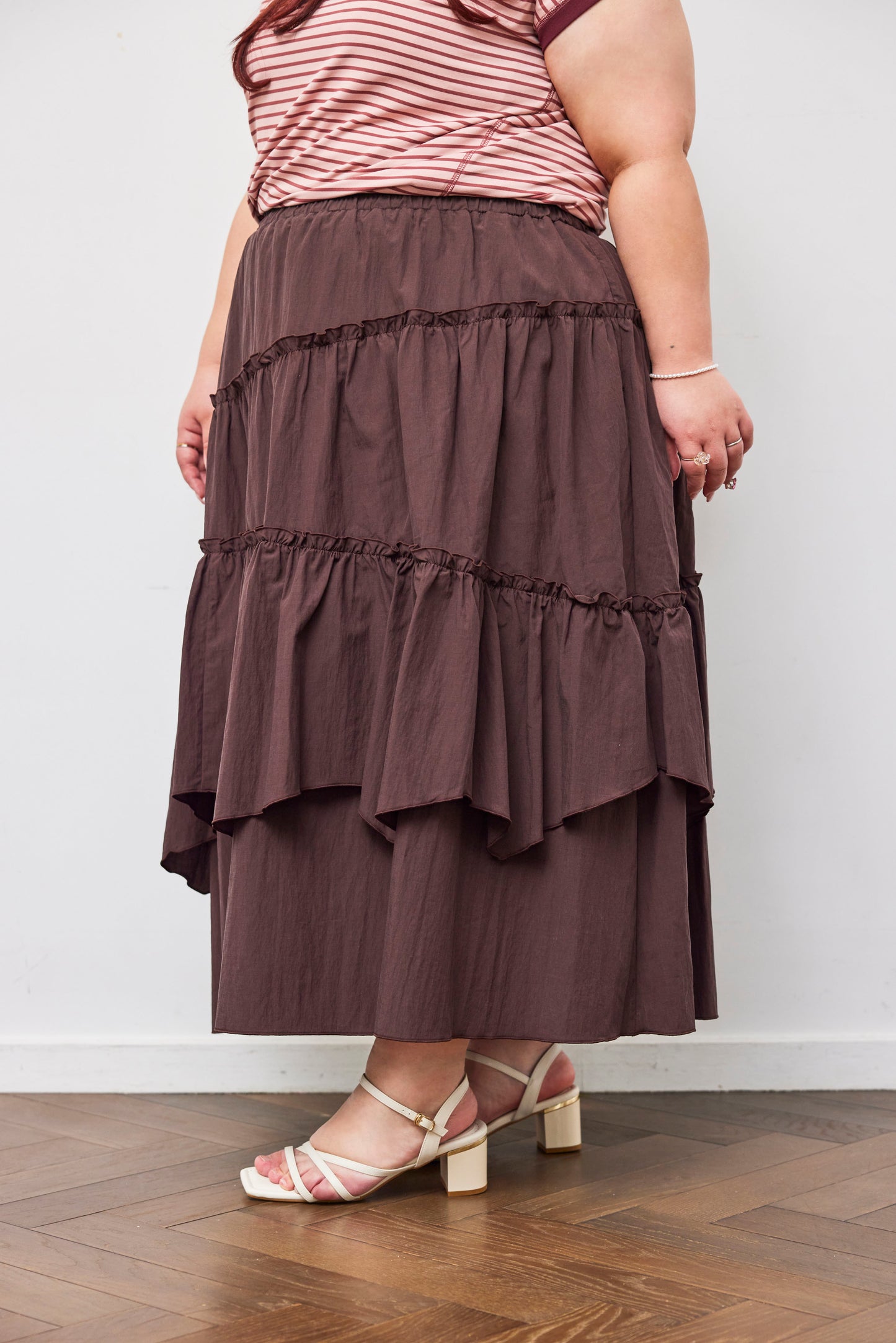 Asymmetrical Tiered Skirt