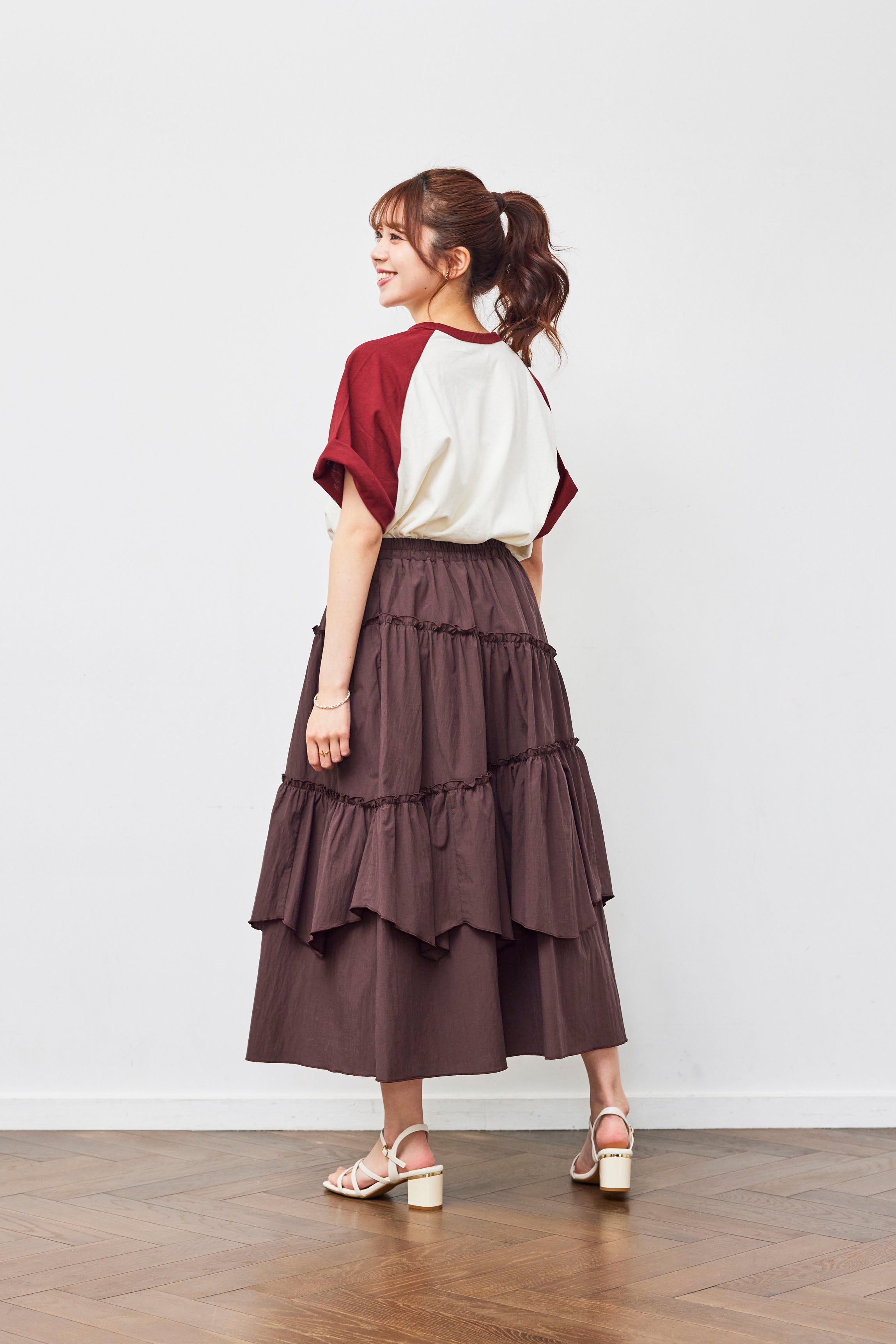 Asymmetrical Tiered Skirt – Moturé