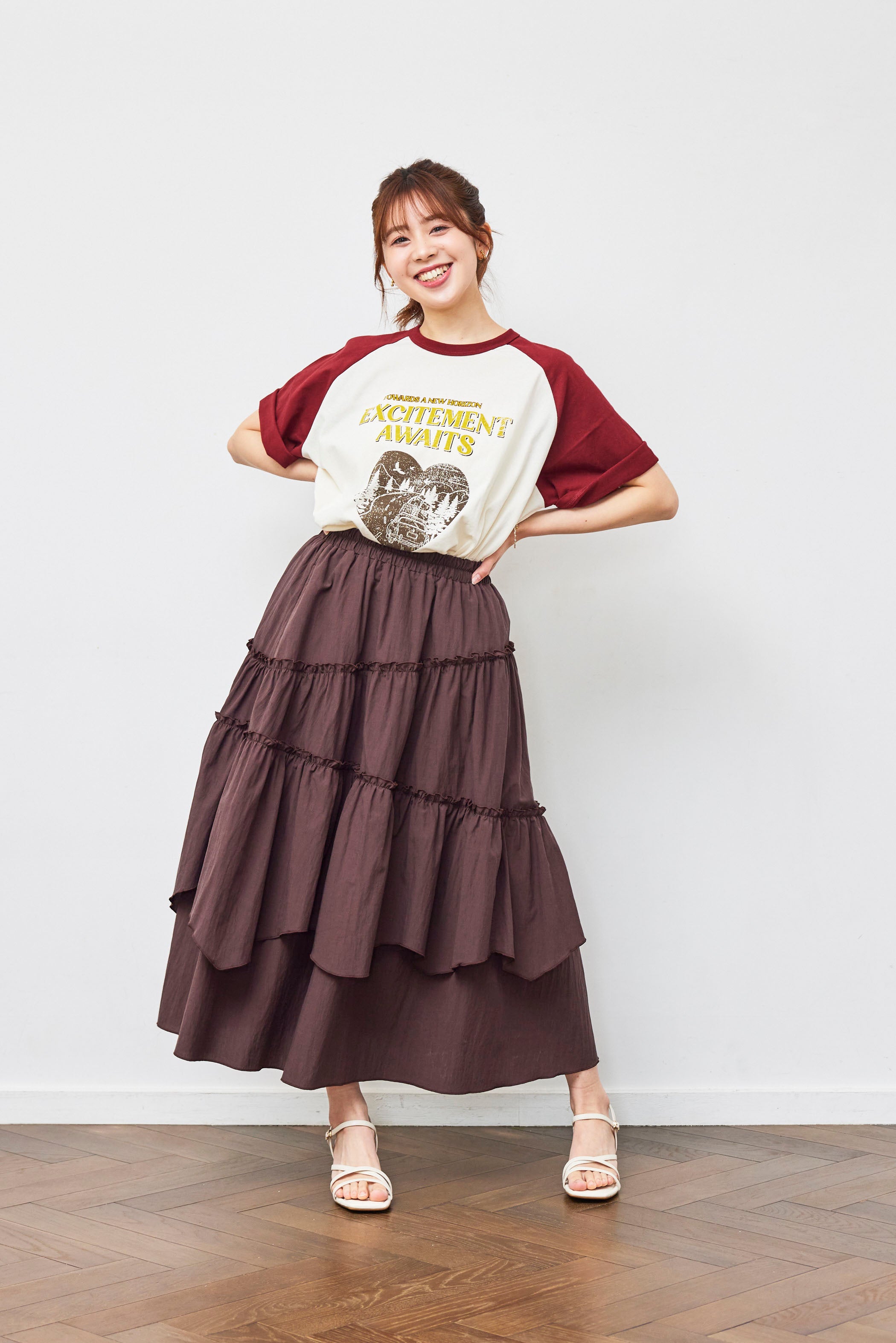 Asymmetrical Tiered Skirt – Moturé