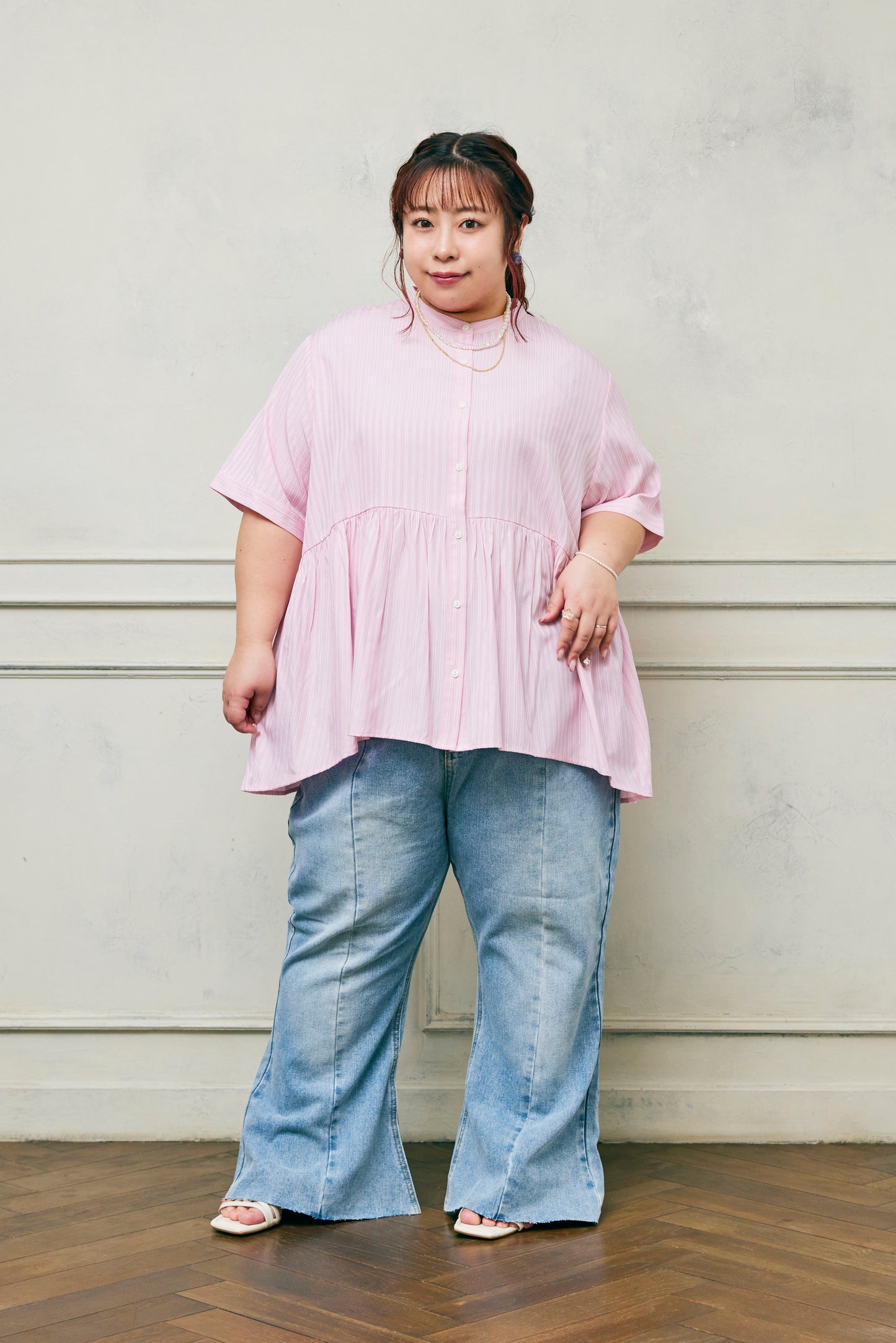 Stripe Bow-Tie Tunic