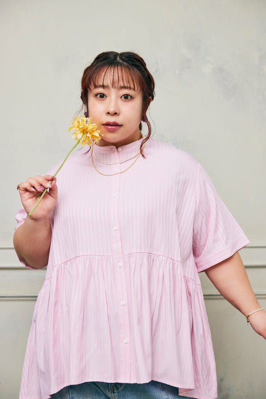 Stripe Bow-Tie Tunic