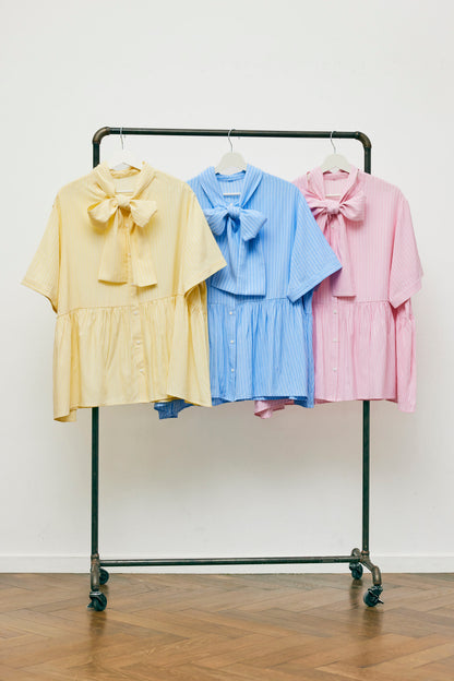 Stripe Bow-Tie Tunic