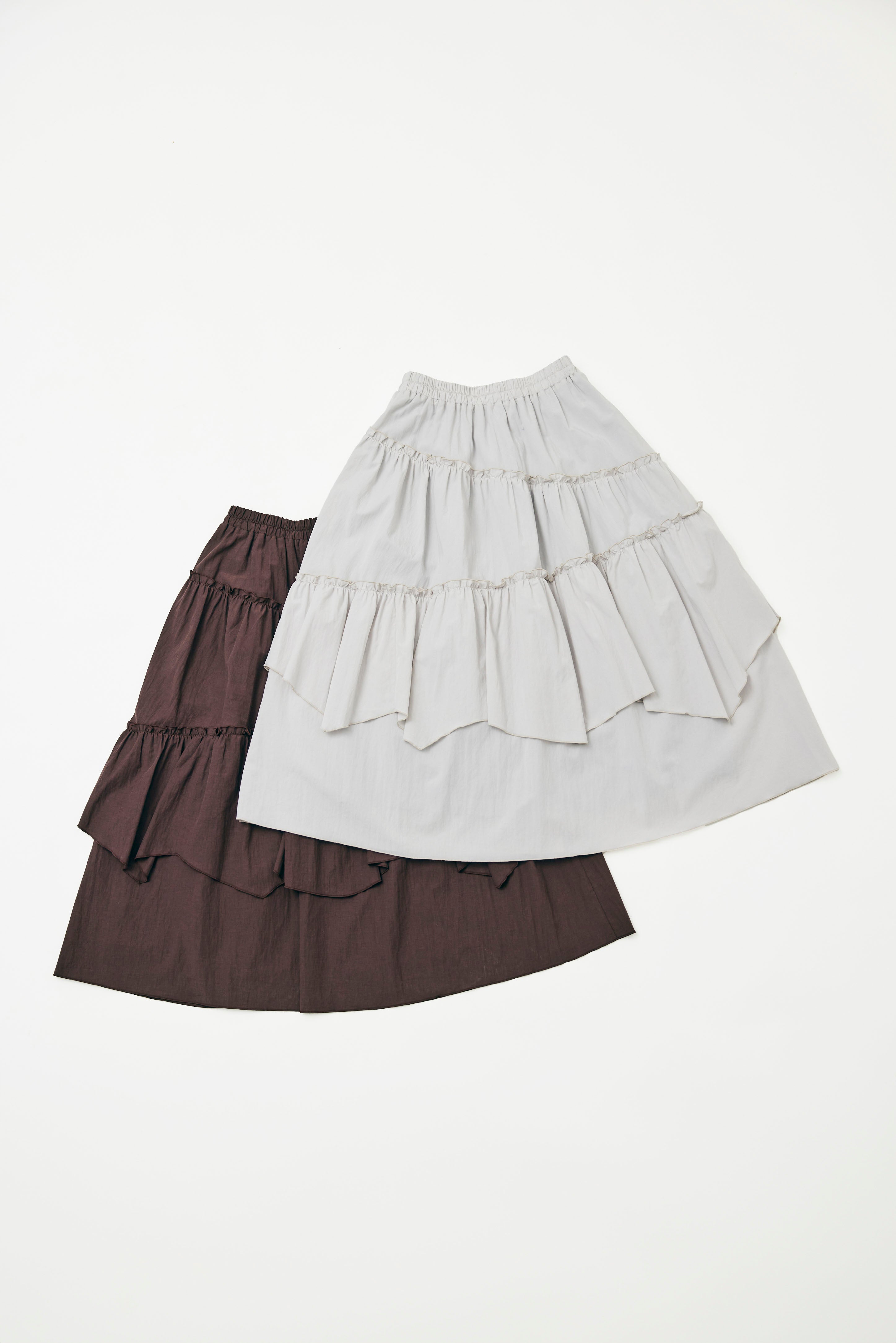 Asymmetrical Tiered Skirt – Moturé