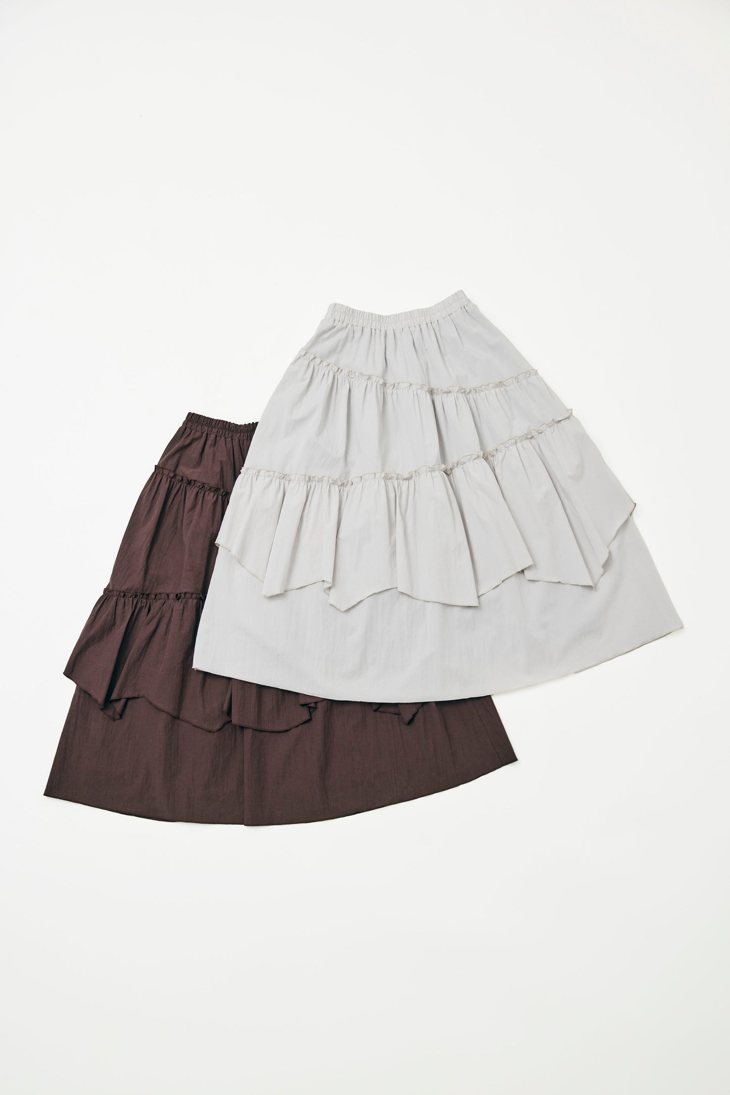 Asymmetrical Tiered Skirt