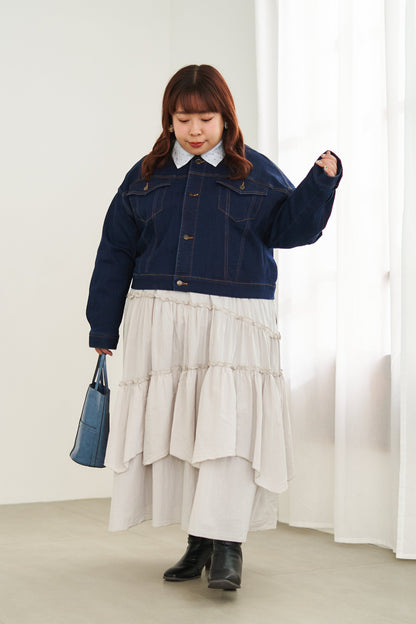 ストレッチデニムジャケット