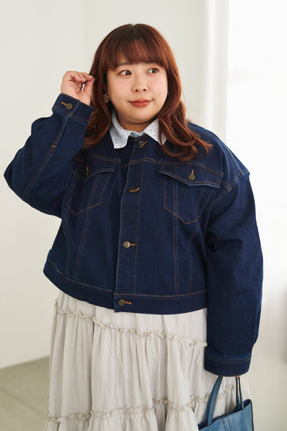 ストレッチデニムジャケット